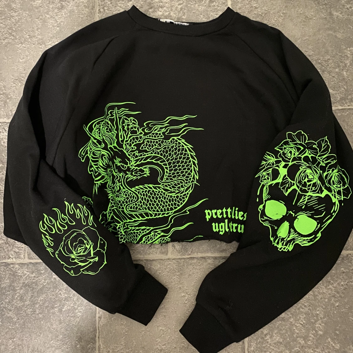 Kort Tröja med tryck