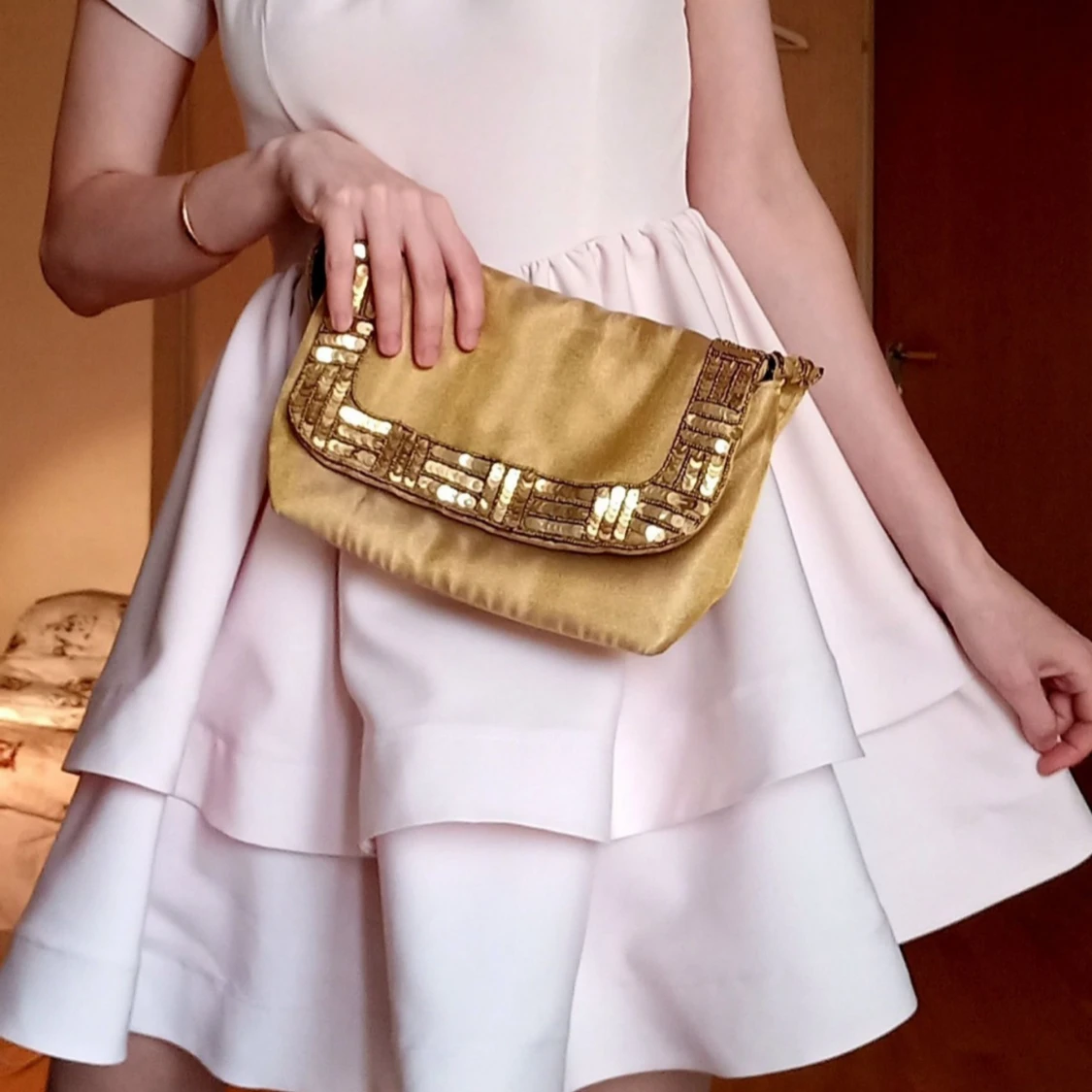 Festklänning Ljusrosa 36 S - 91