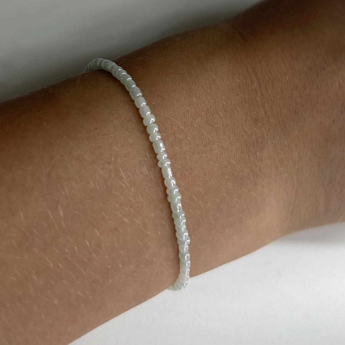 Mintgrönt armband  - 91