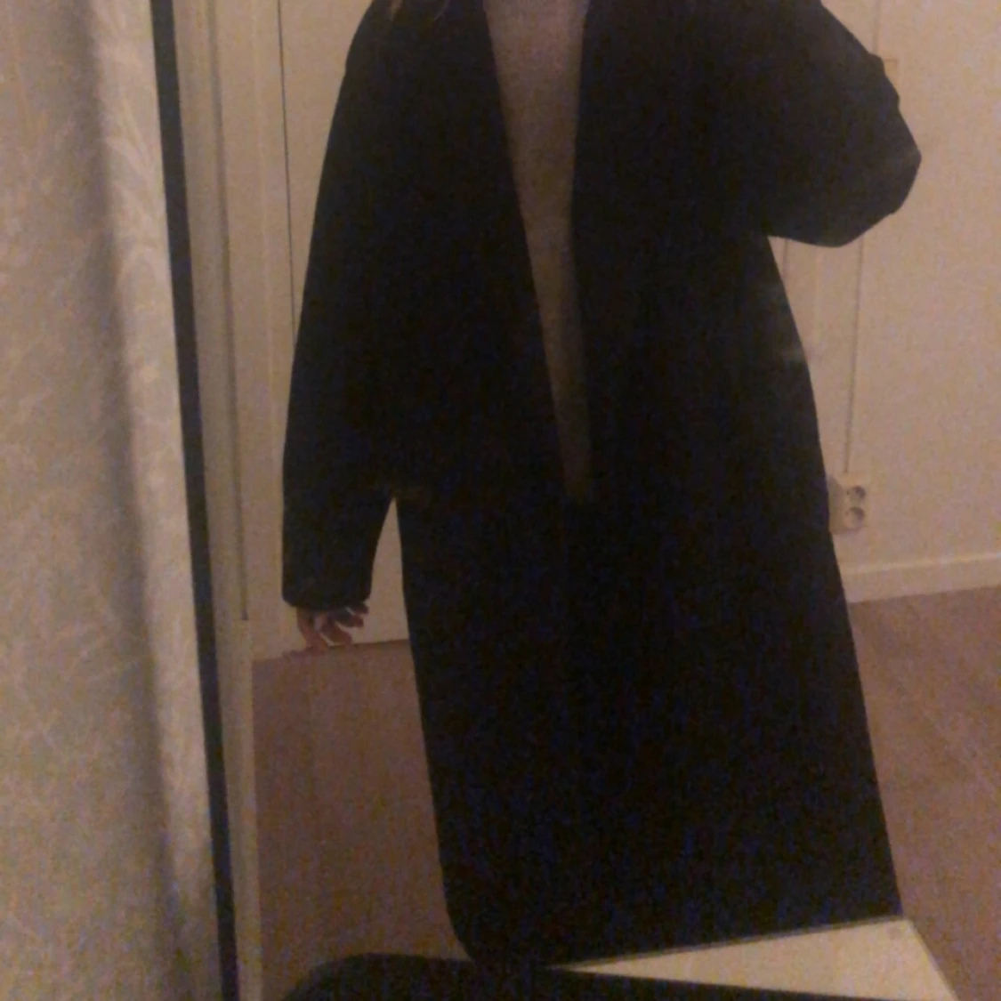 Svart kappa st s - 90