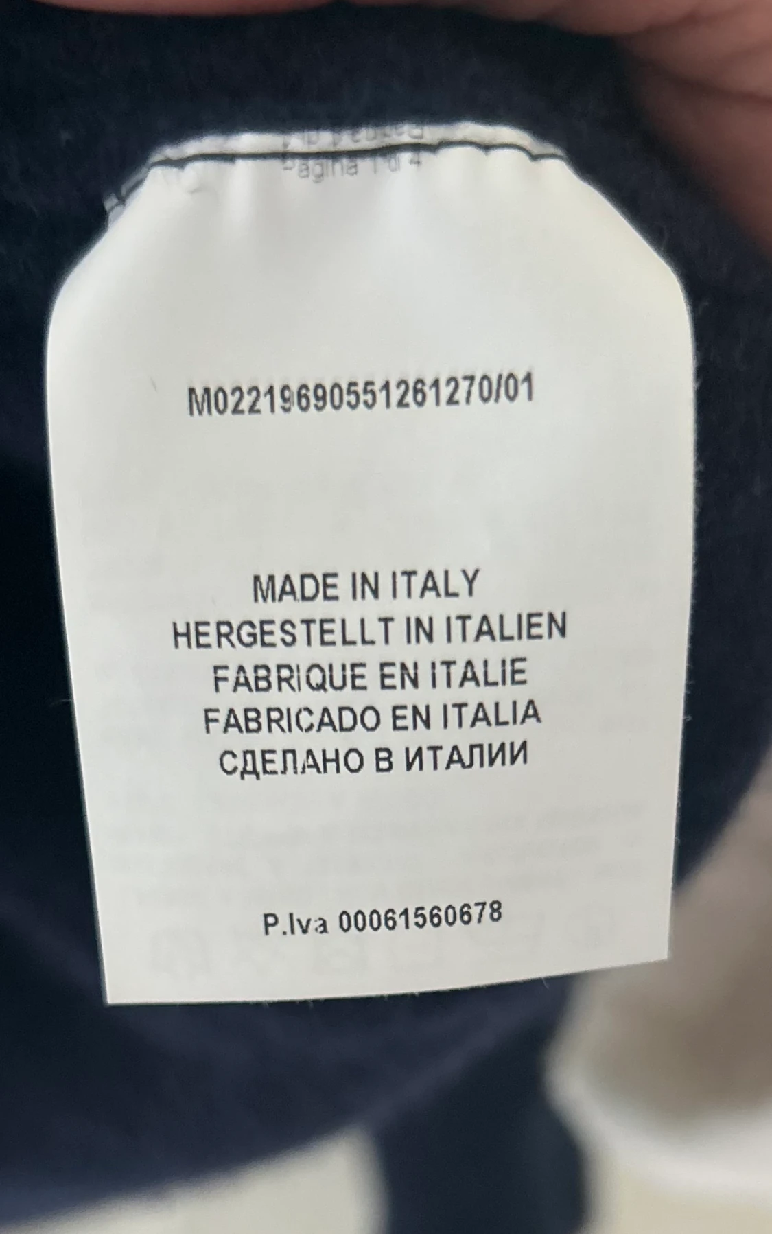 Kashmire tröja - 90