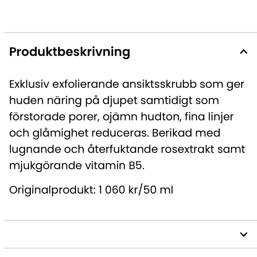 Säljer en helt oöppnad face scrub från avant (se bild 3 för förklaring)🤍Den är exklusiv oxh superbra men råkade få hem 2st och jag behöver bara en☺️Orginalpris: 1060kr, säljer för 80 pris kan diskuteras, den är 50ml. Muu.