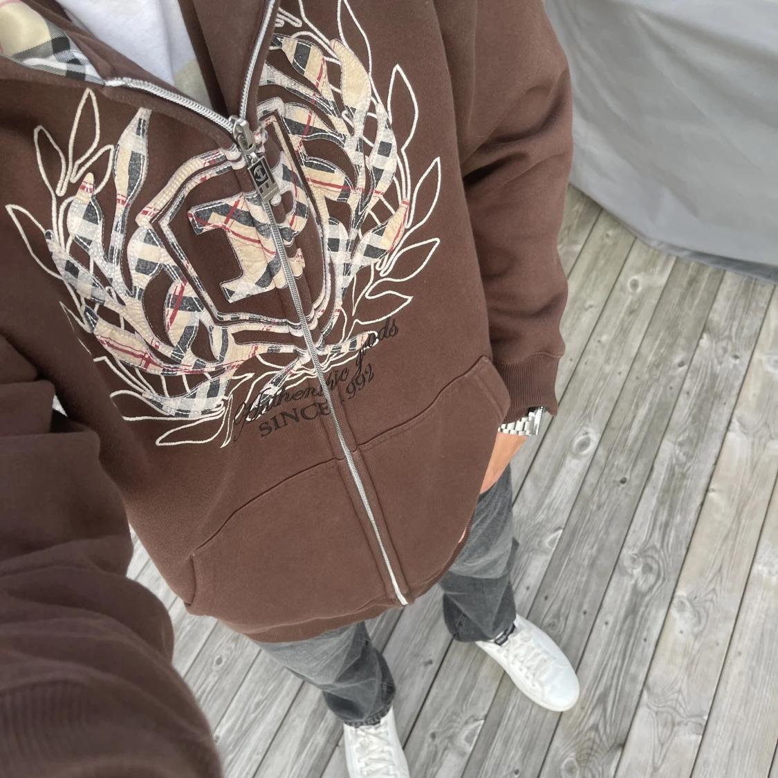 Phat Farm Burberry Hoodie 