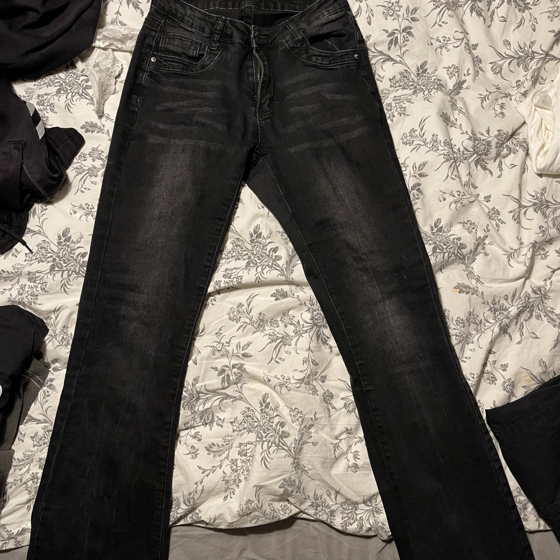 Low waist flared jeans - 91