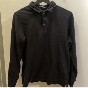 Piké, svart, L - Piké storlek L, svart färg