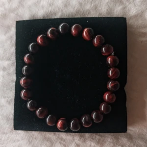 Pärl armband  - Ett riktigt fett brunt pärl armband 