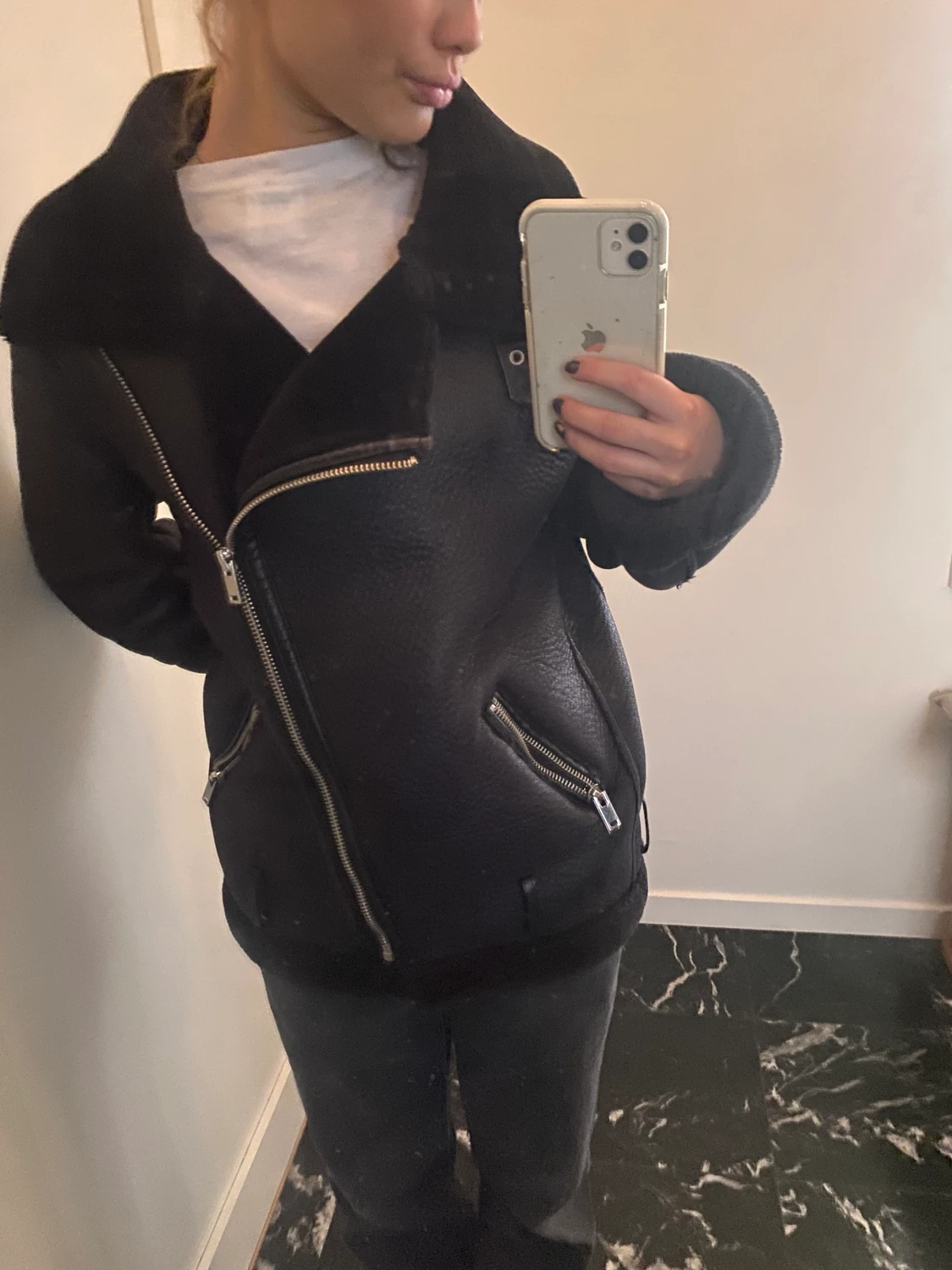 Nakd svart höst/vinterjacka - 90