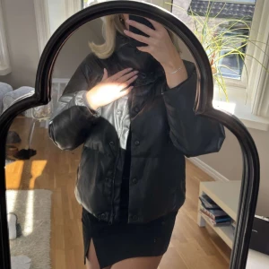 Jacka - Vinterjacka i skinnimitation från stradivarius . I mycket bra skick 