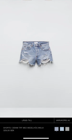 Zara Shorts  - Shorts från zara i storlek 32 som var för små för mig! Prislappen är kvar och Original pris är 329kr🤗🤗🤗