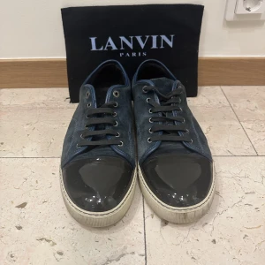 Lanvin skor - Säljer nu mina blåa lanvin i storlek 45. Jag skulle säga att skicket är 9/10 men det får ni avgöra själv. Dustbag finns.