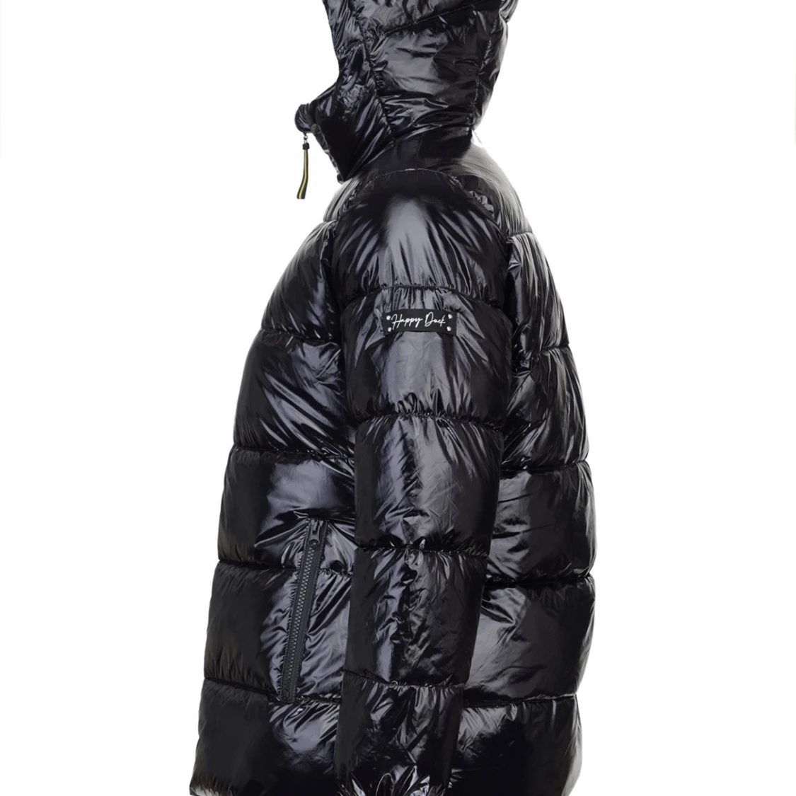 Glansig vinterjacka - 90