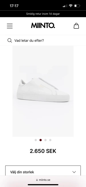 Arigato skor - Säljer mina superfina skor från Axel Arigato. Strl 35 vita