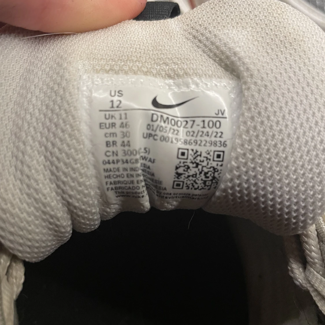 Airmax 97 vit och röd  - 91