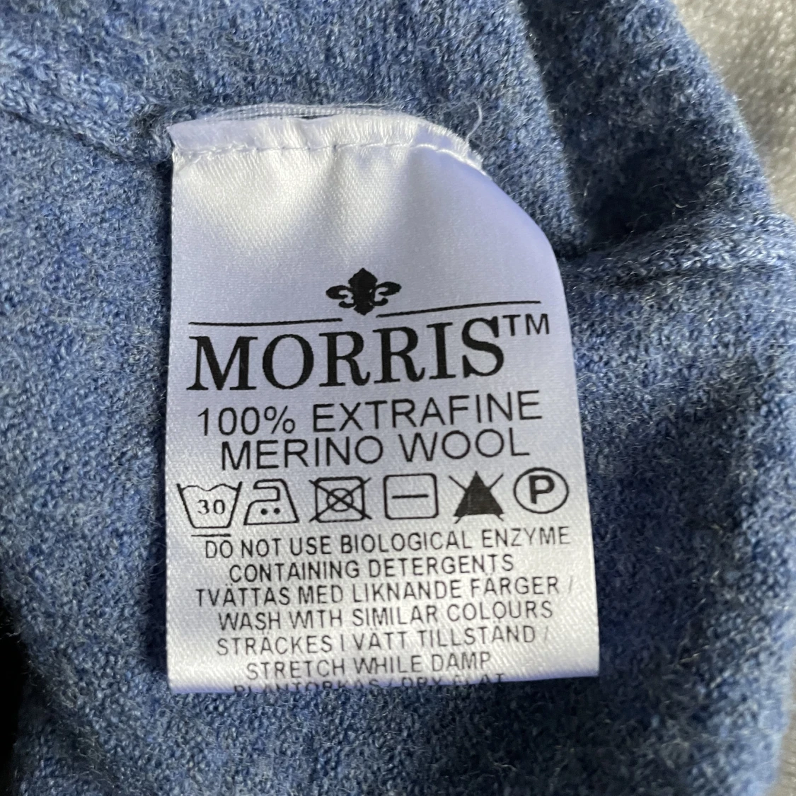 Morris långärmad piké  - 91