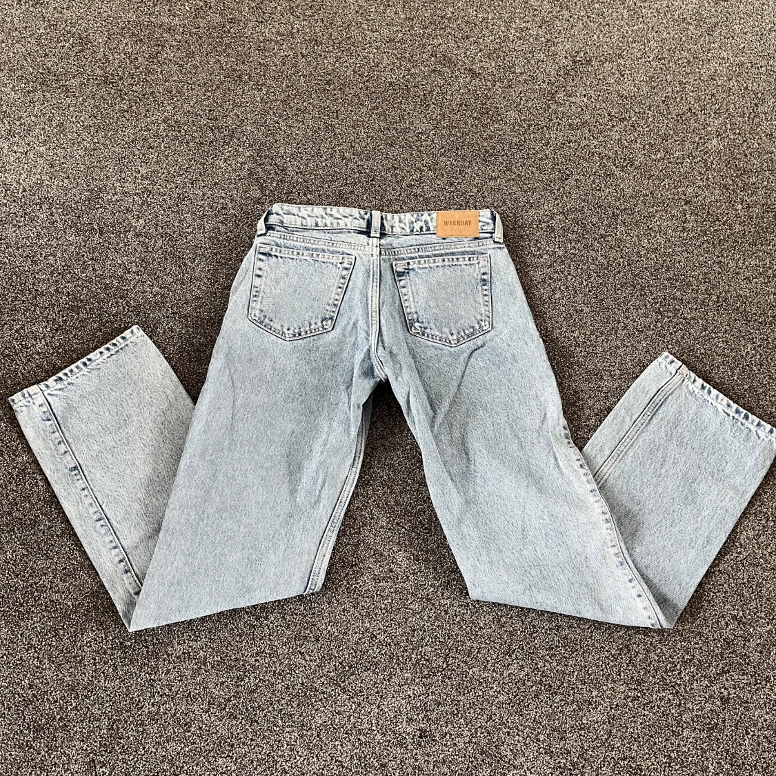 Weekday Arrow low straight jeans  - 90