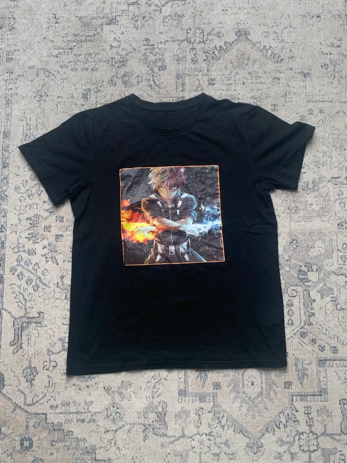 mha todoroki tshirt anime tröja