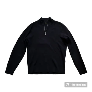 Halvzip Tröja Massimo Dutti Navy  - Storlek Medium  Mycket bra skick Navy