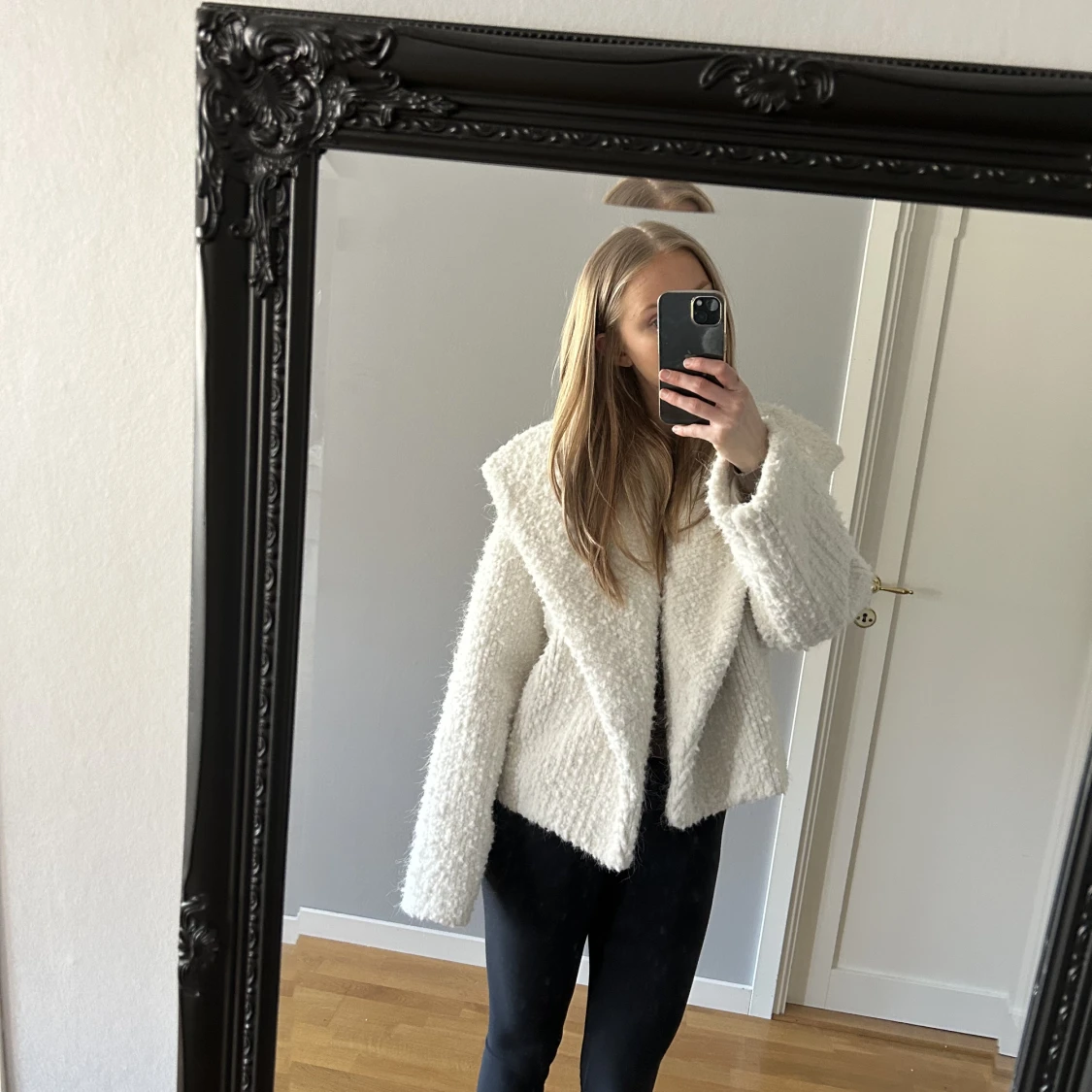 Teddyliknande jacka  - 90