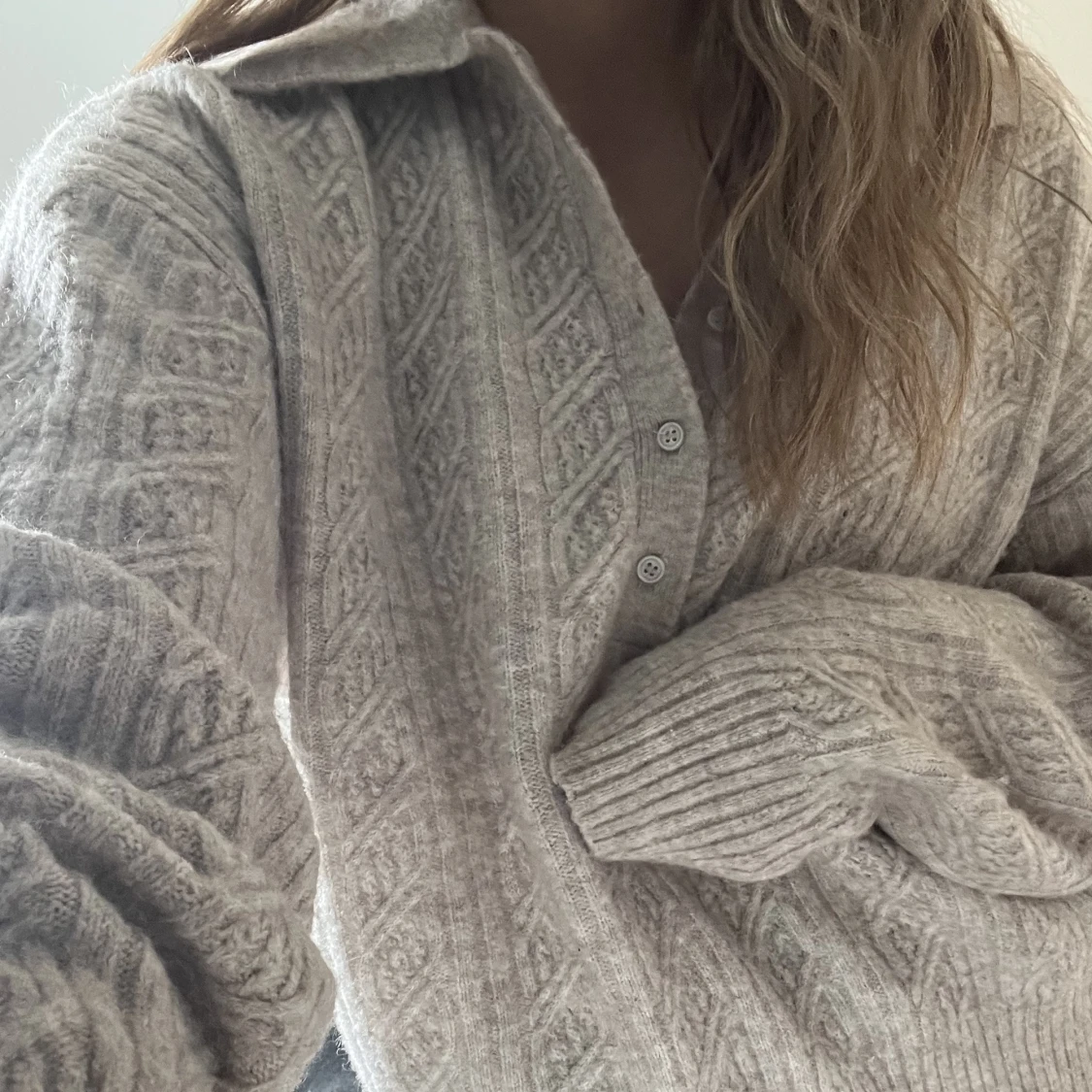 Stickad tröja - 90