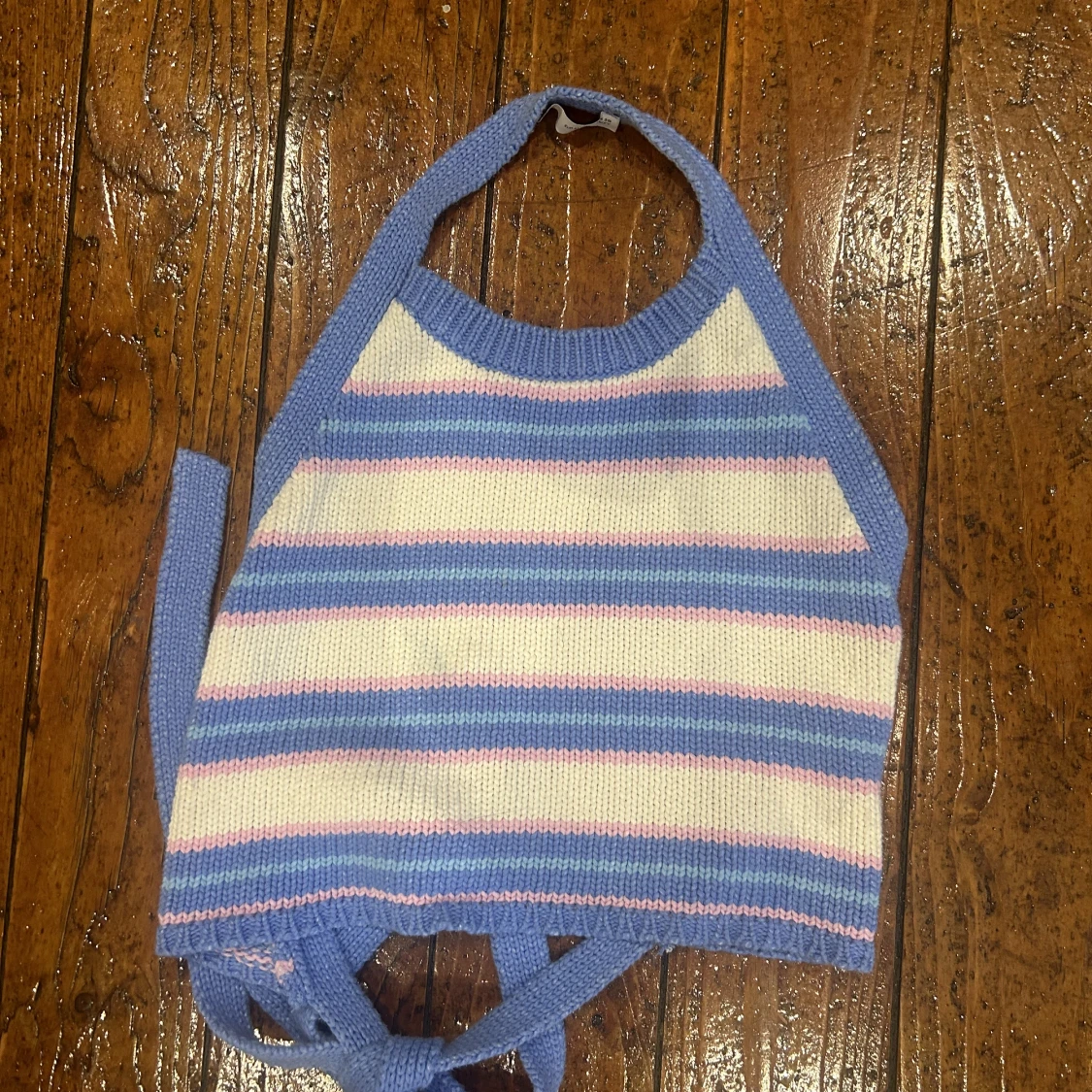 Stickad zara topp - 91