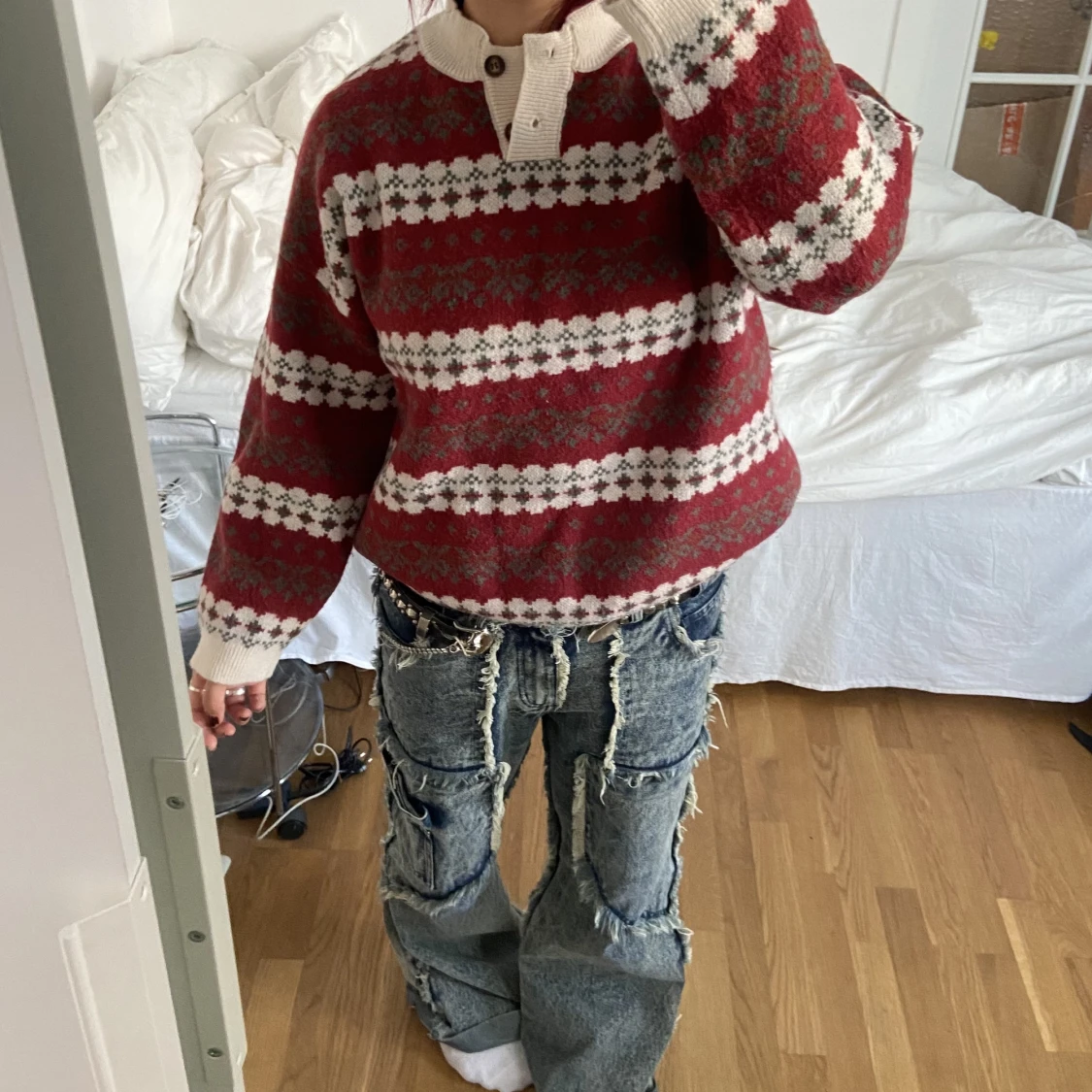 Stickad tröja - 91