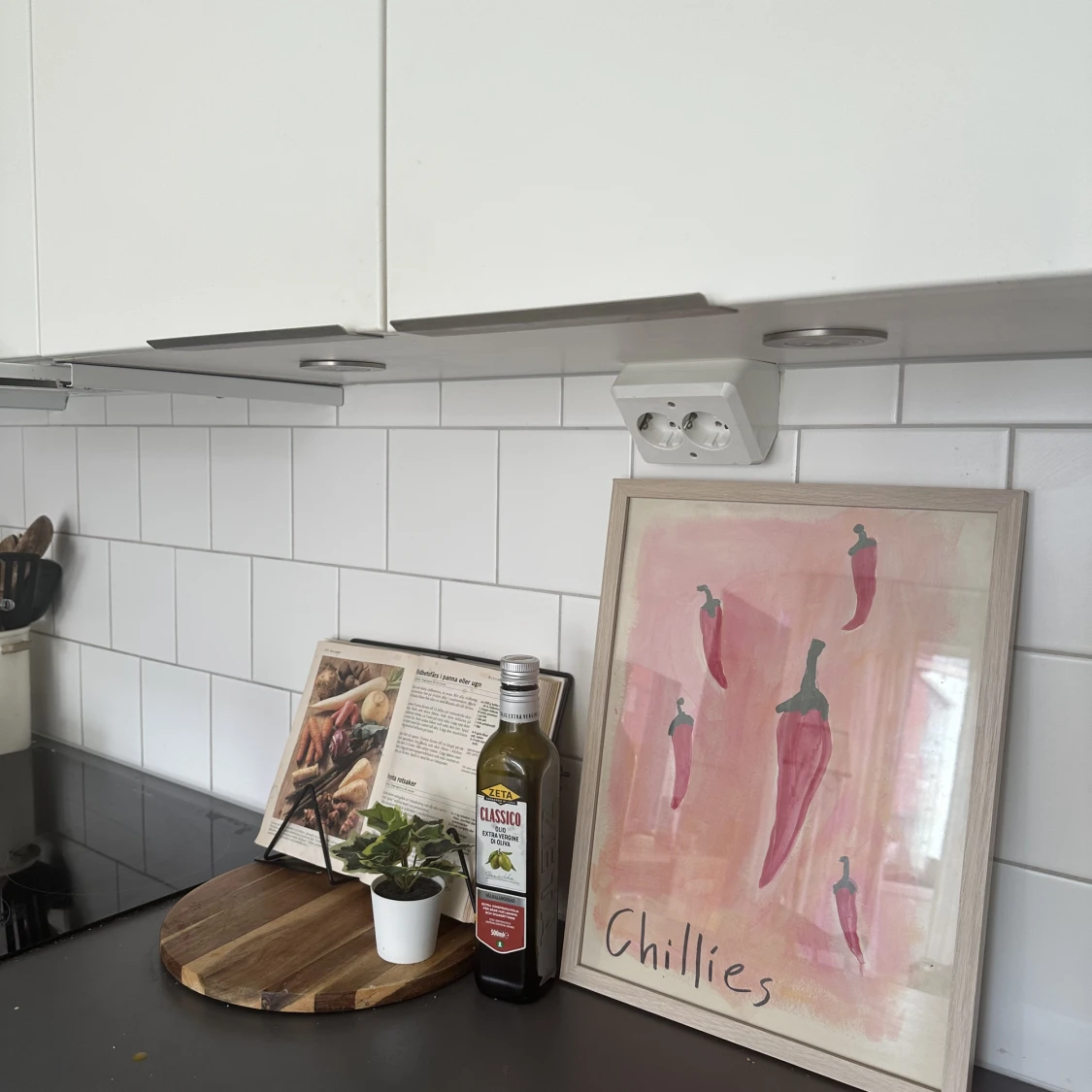 Egengjord Tavla Chillies  - 90