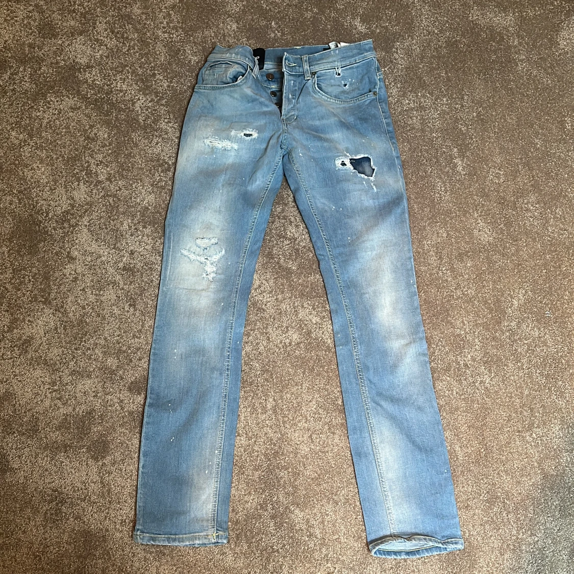 Blå dondup jeans