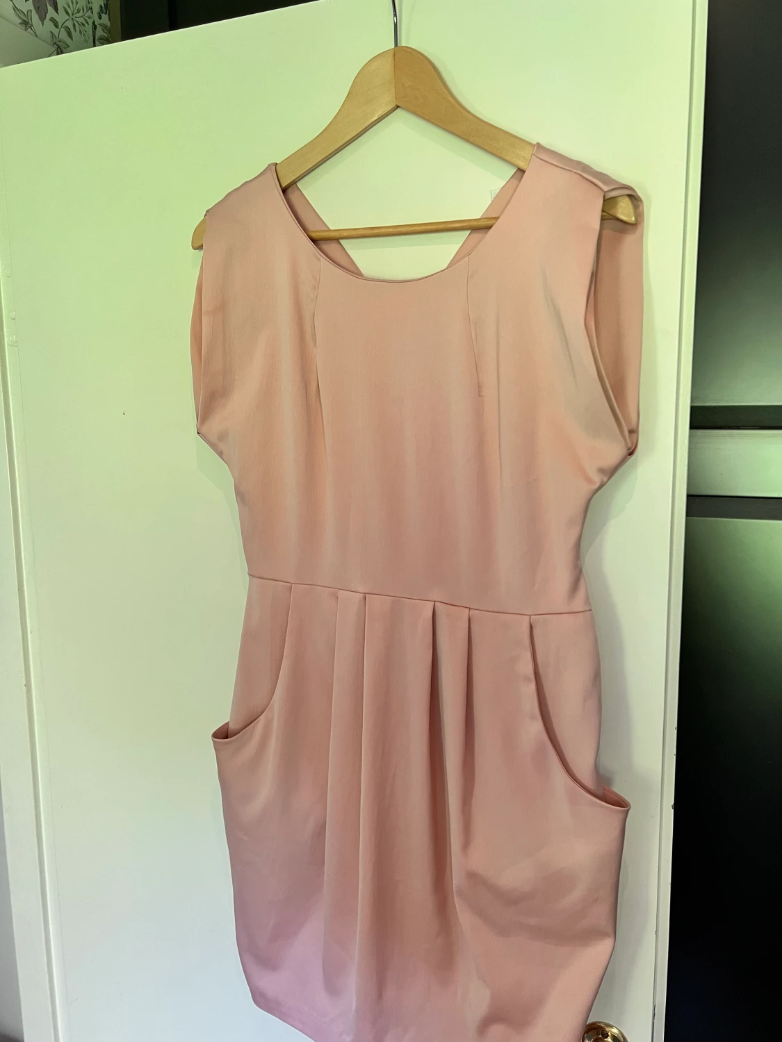 Gammelrosa klänning 