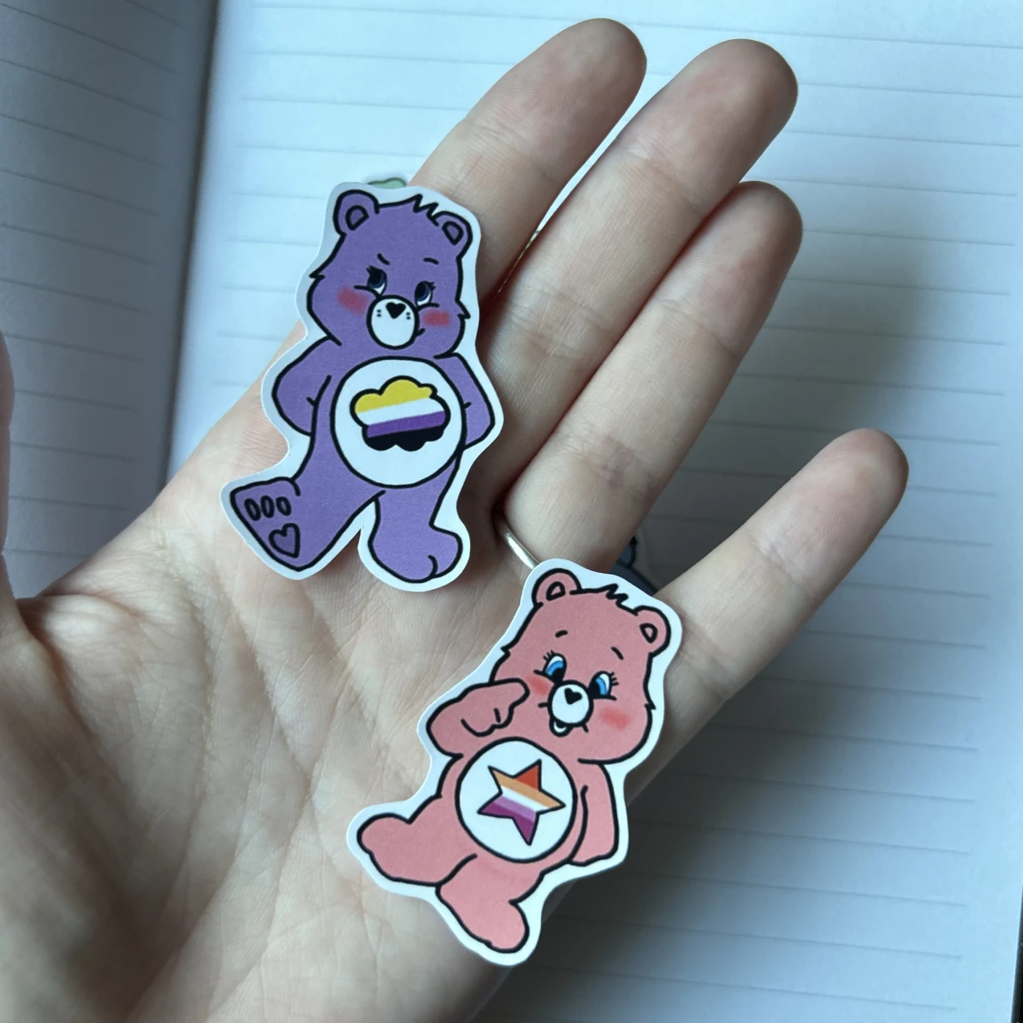 Care bear klistermärken pride 4 - 91