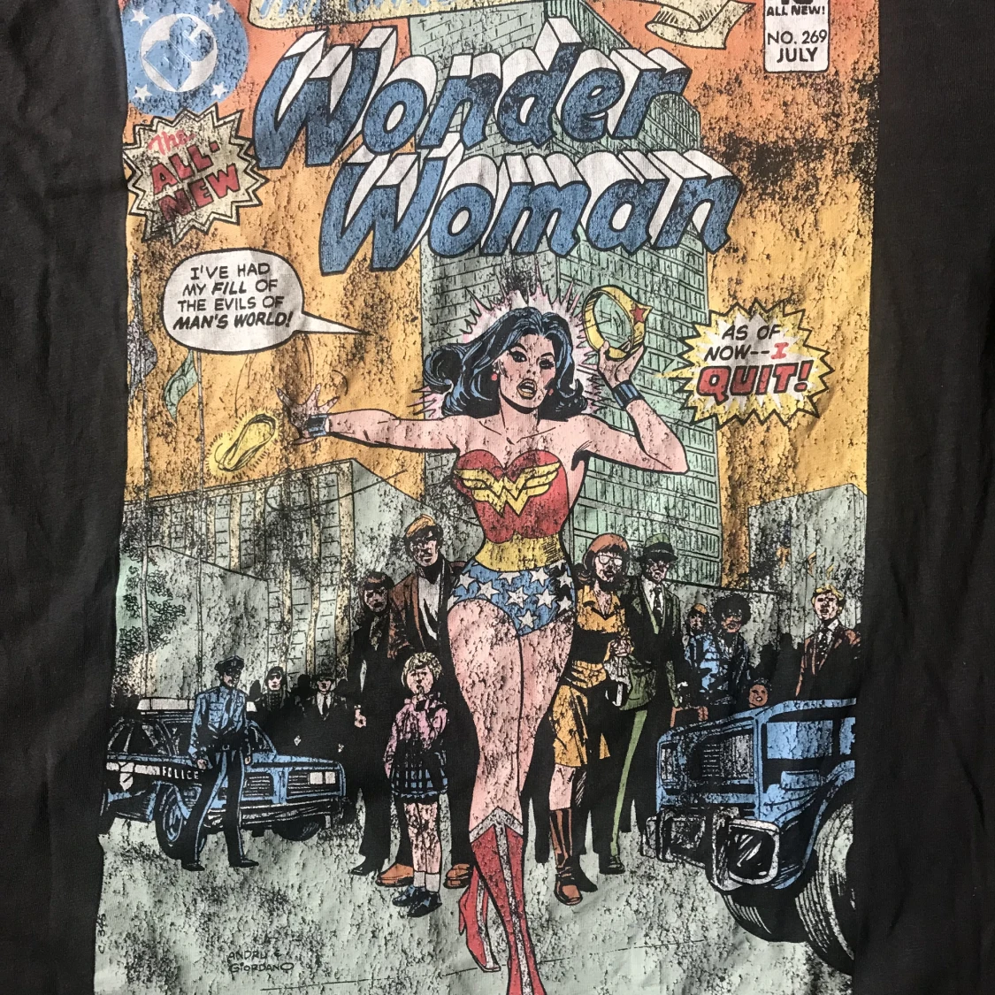 T-Shirt med Wonder Woman-tryck - 90