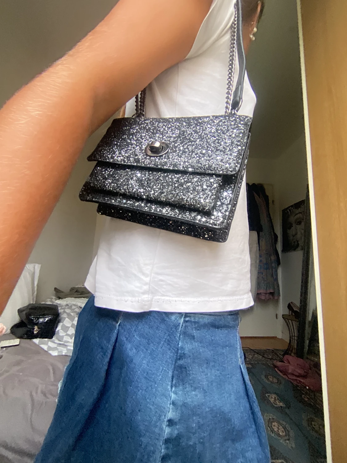 glittrig väska!  - 90