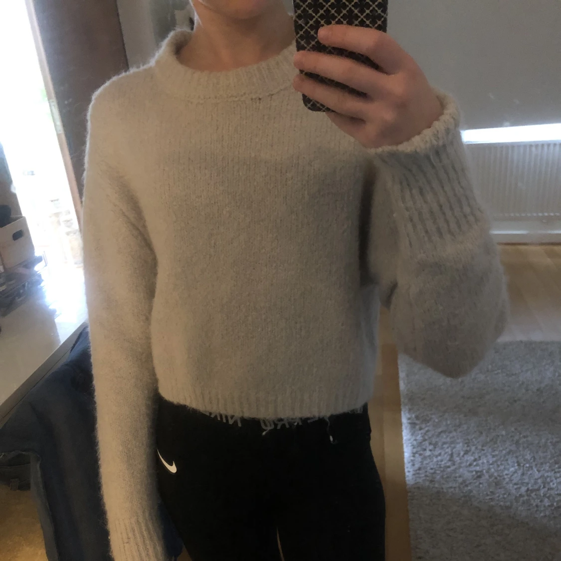 Stickad tröja från zara 