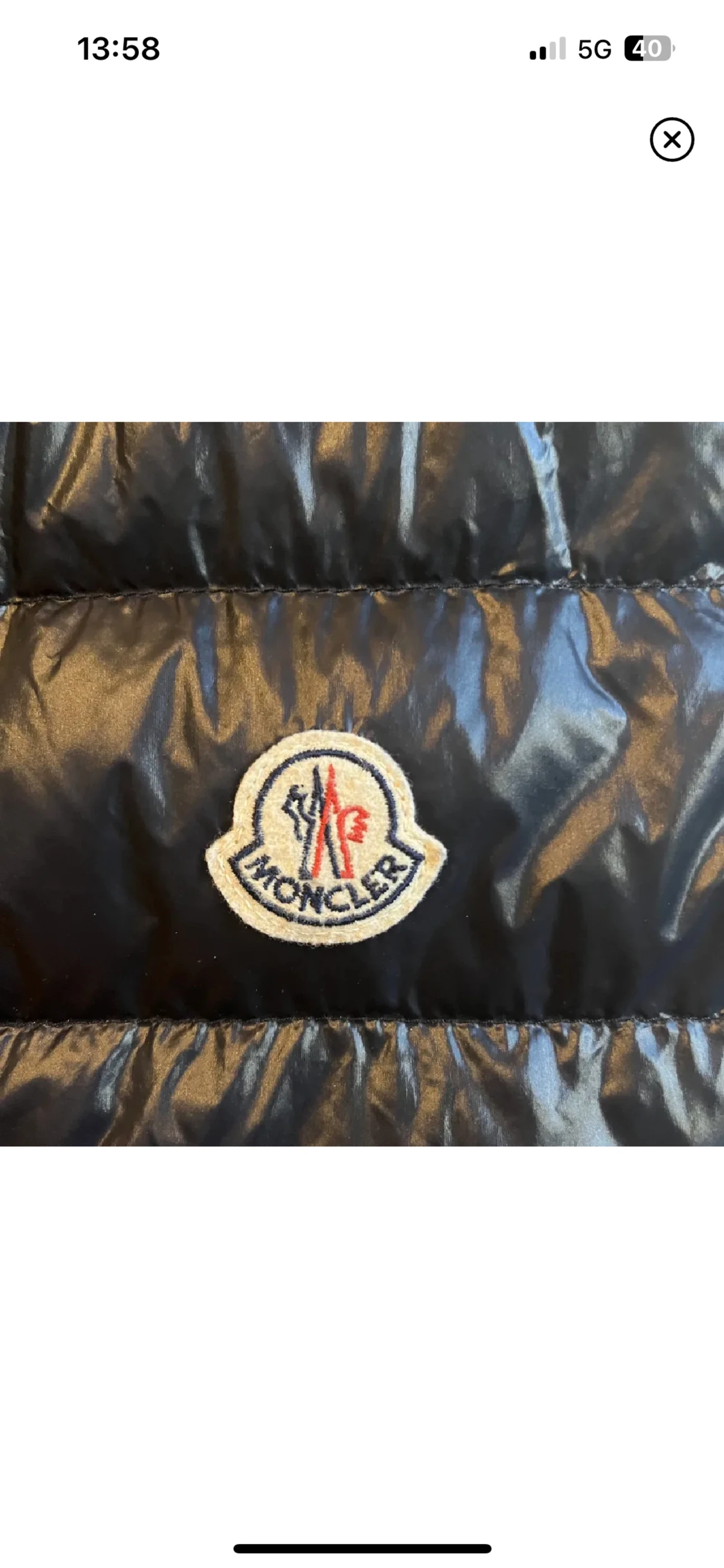 Moncler väst  - 90
