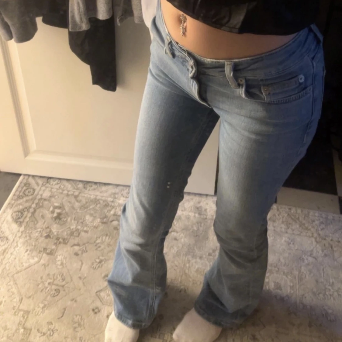 Low waist bootcut jeans  - 90