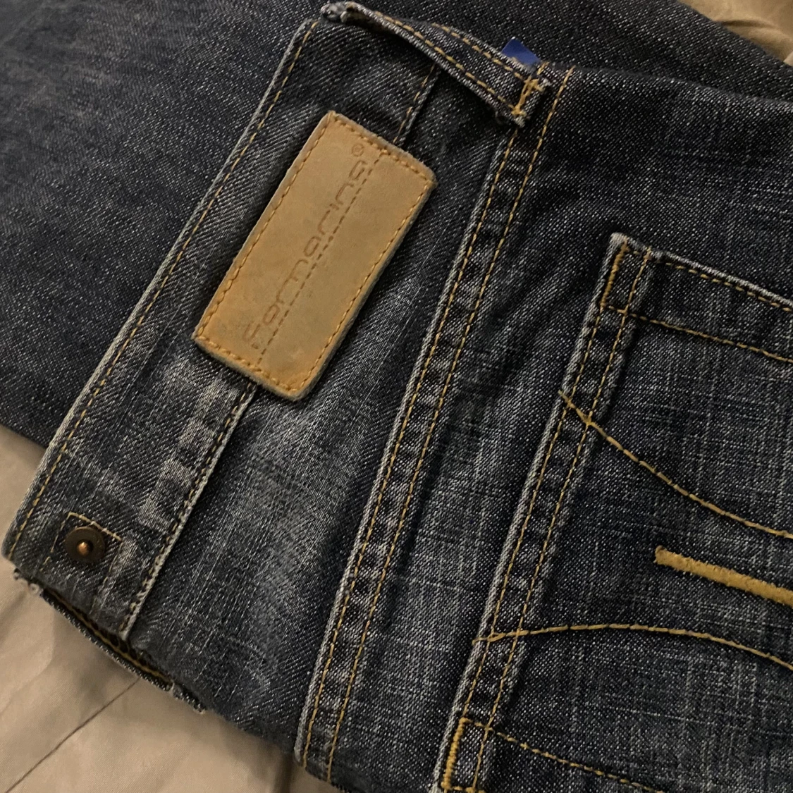 Lågmidjade bootcut jeans - 90