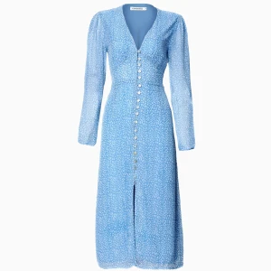Paris Dress  - Säljer min fina Adooreklänning då den är aningen för liten, endast använd en gång. Storlek 44. 1000 kr.  Modell Paris. Färg Printed blue 🩵