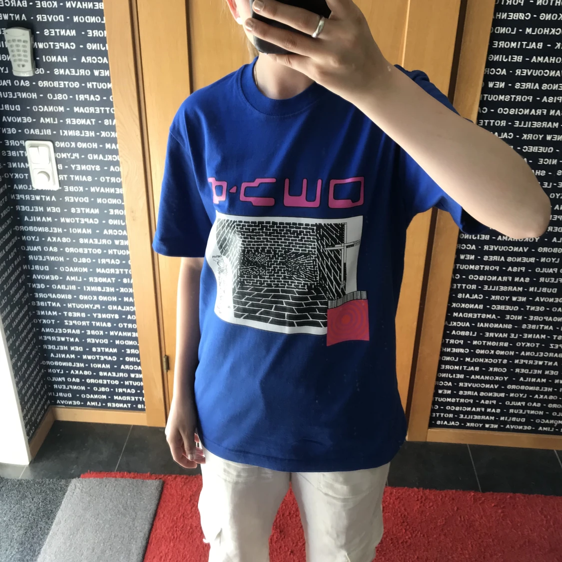 Mörkblå DEVÁSTATES t-shirt - 90