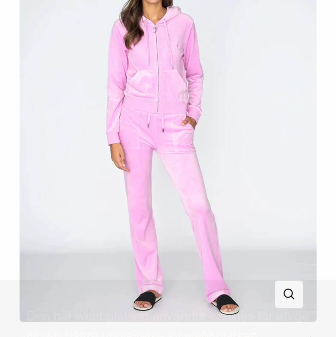 Ljus rosa juciy sett