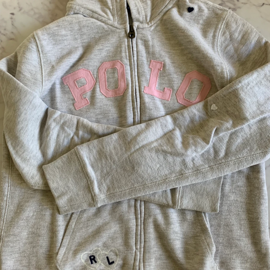 Polo zip hoodie