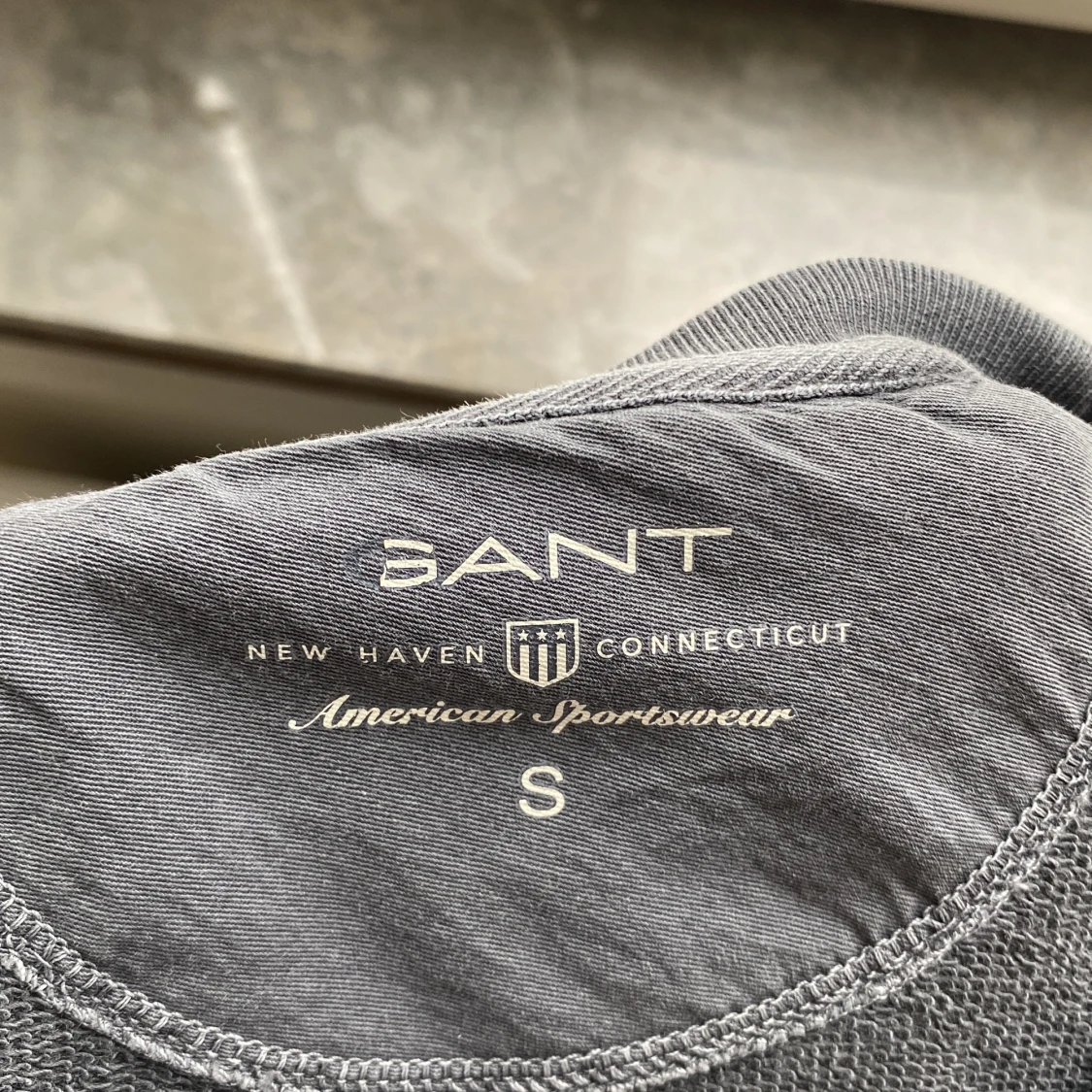 Gant grå sweatshirt storlek S - 91