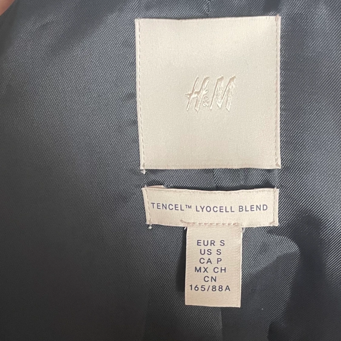 Svart kostymväst - 91