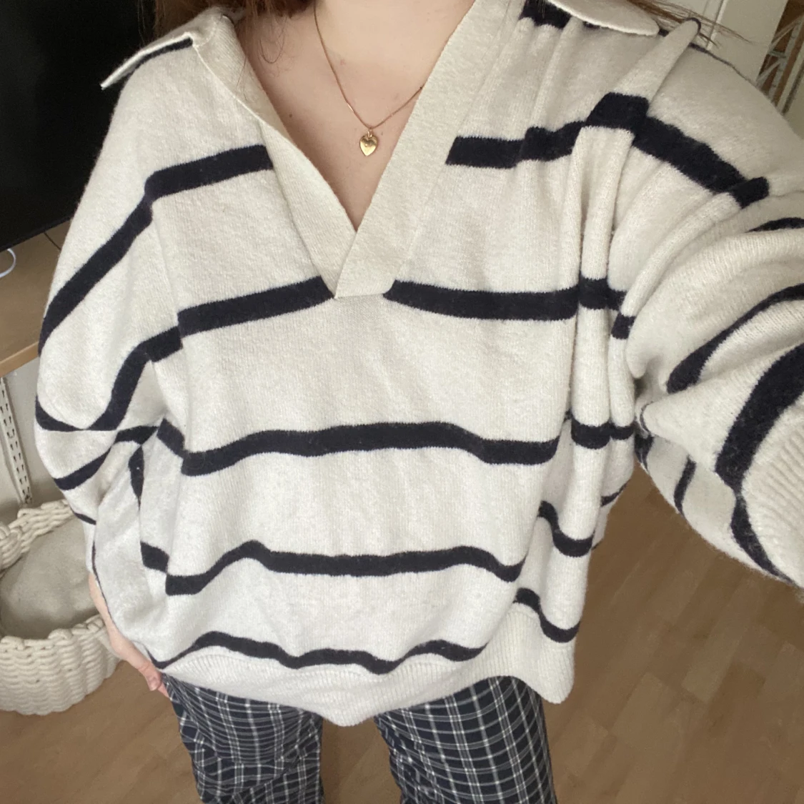 Stickad tröja  - 90