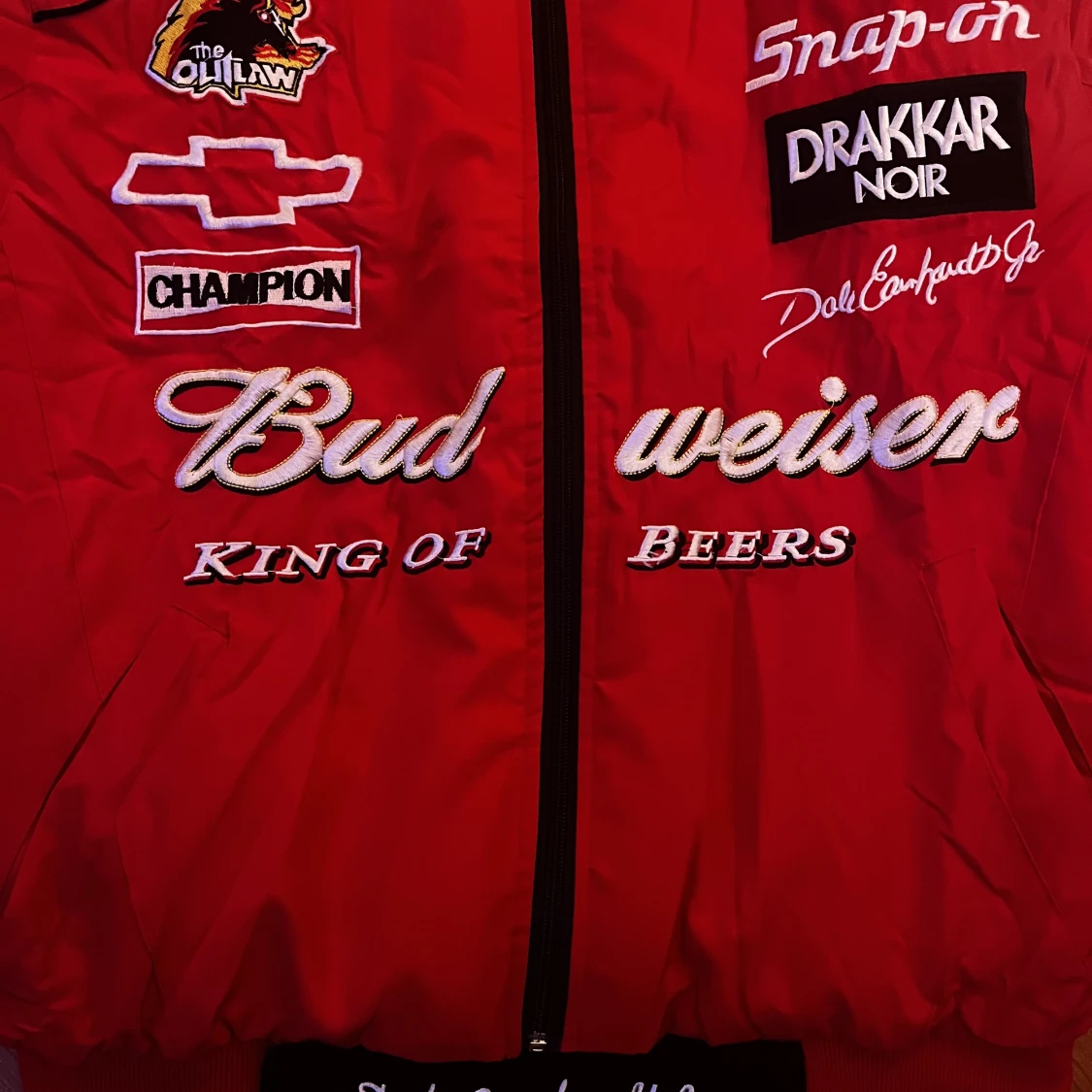 Vintage Bud Weiser / Dale Earnhardt jr. Racing Jacket - 91