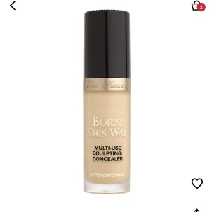 Too faced Born this way concealer  - Concealer från too faced i färgen porcelain, endast swatchad 