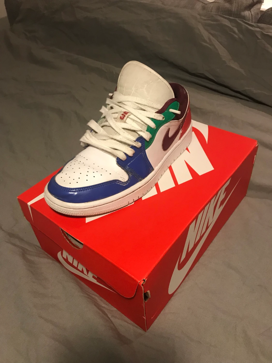 Jordan 1 Low Multicoler  - 90