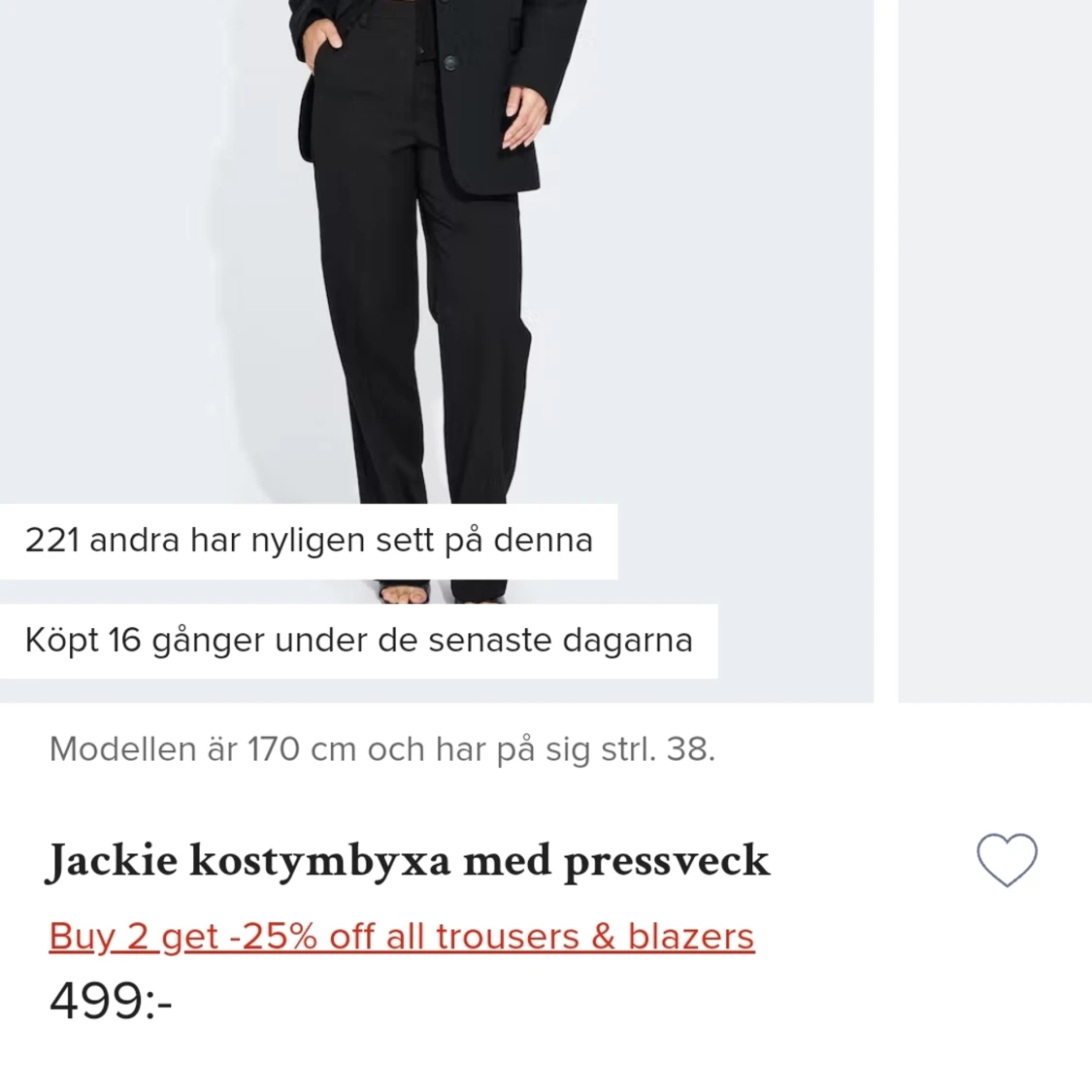 Kostymbyxor bikbok - 91