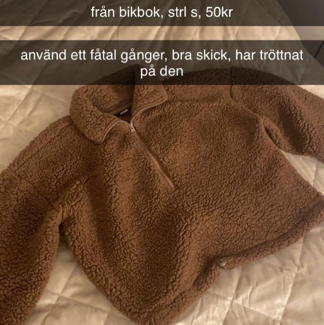 Mysig tjocktröja