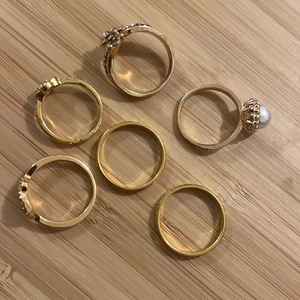 Gold plated rings  - Gold plated, water proof rings  550kr for all  