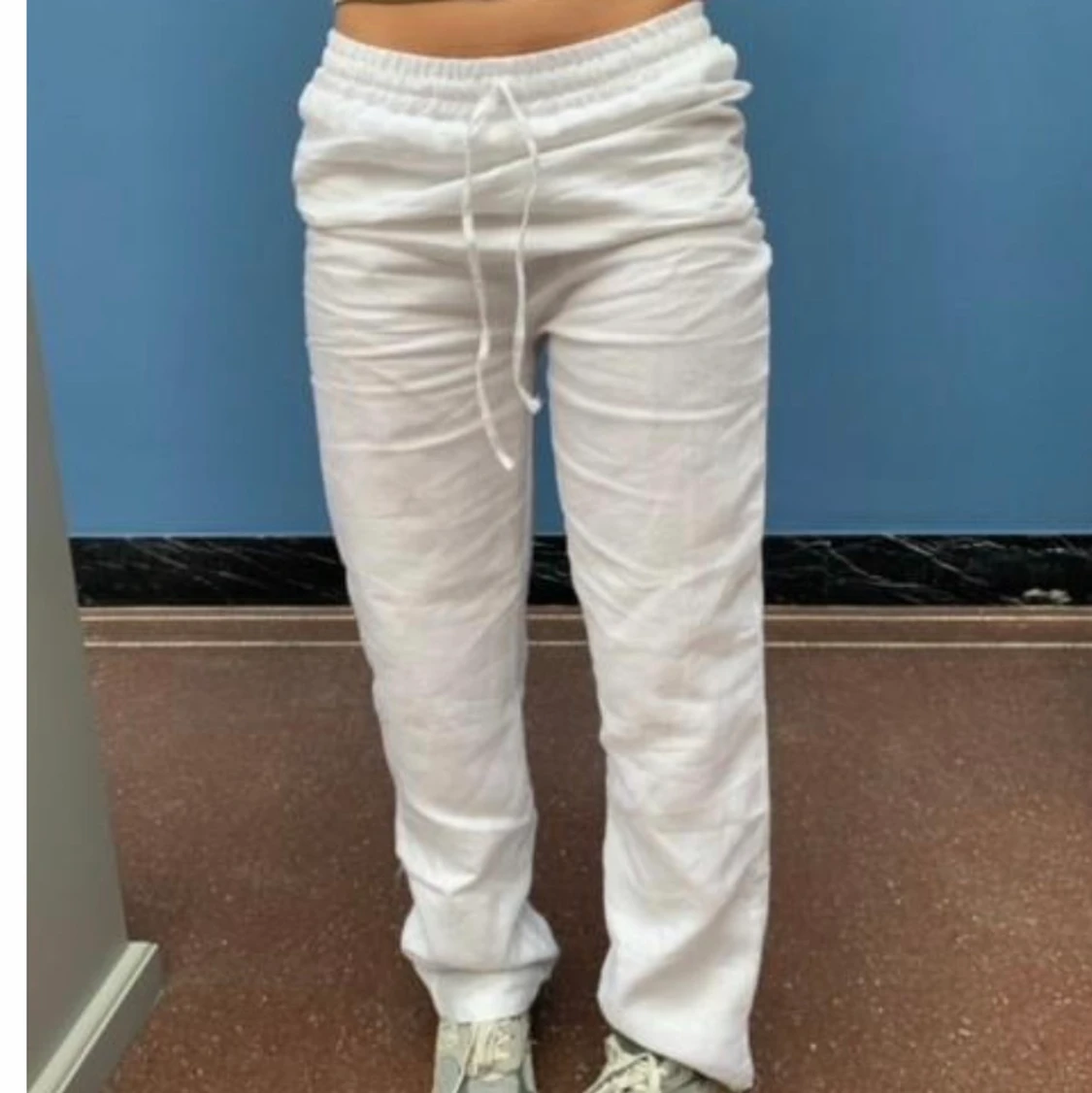 Långa Linnebyxor - 90