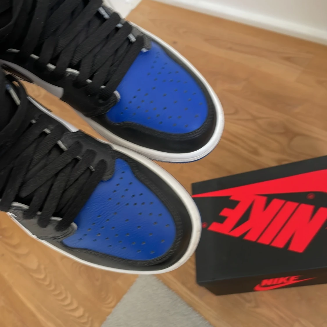 Jordan 1 high royal toes  - 91